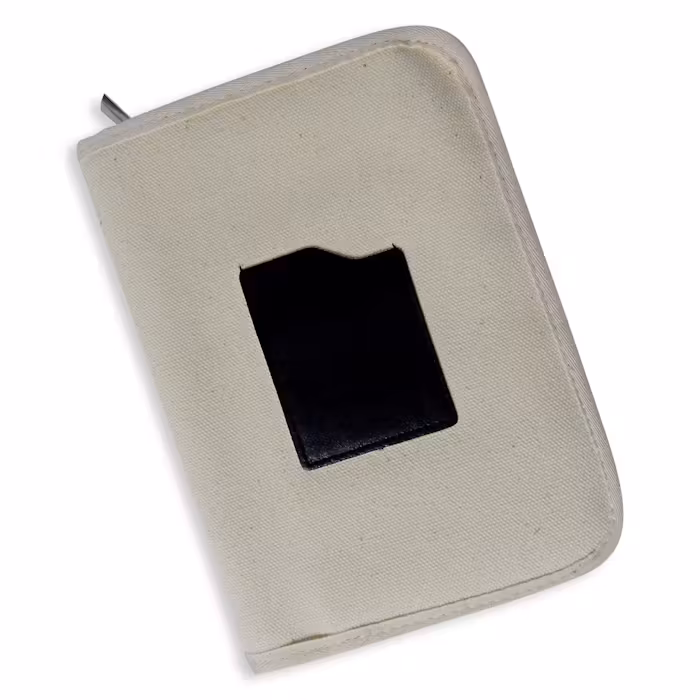 Canvas Organiser with Notebook