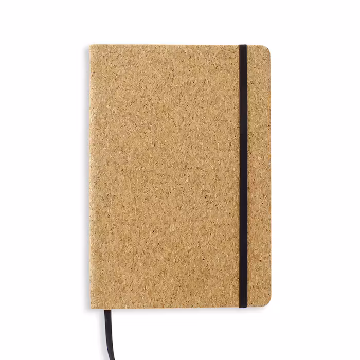 Cork Notebook with Colour Band - A5