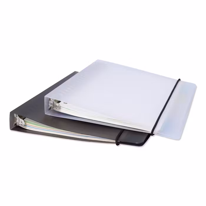 Ring Folder with Notepad - A5 - alternate view