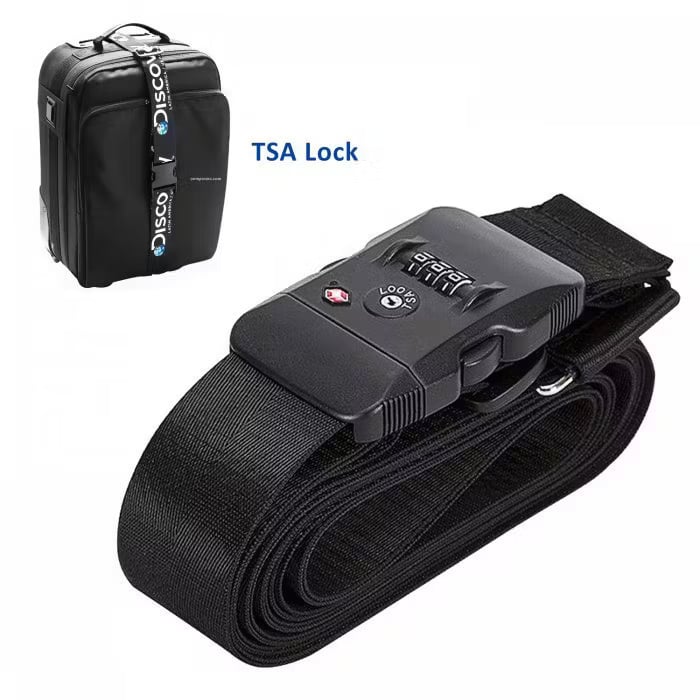 Luggage Strap with TSA Lock