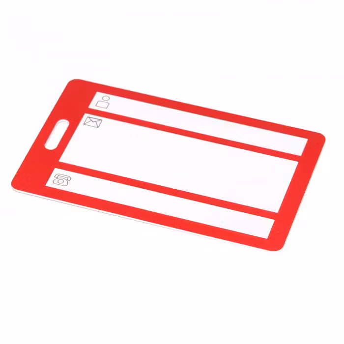 Personalized Plastic Luggage Tag