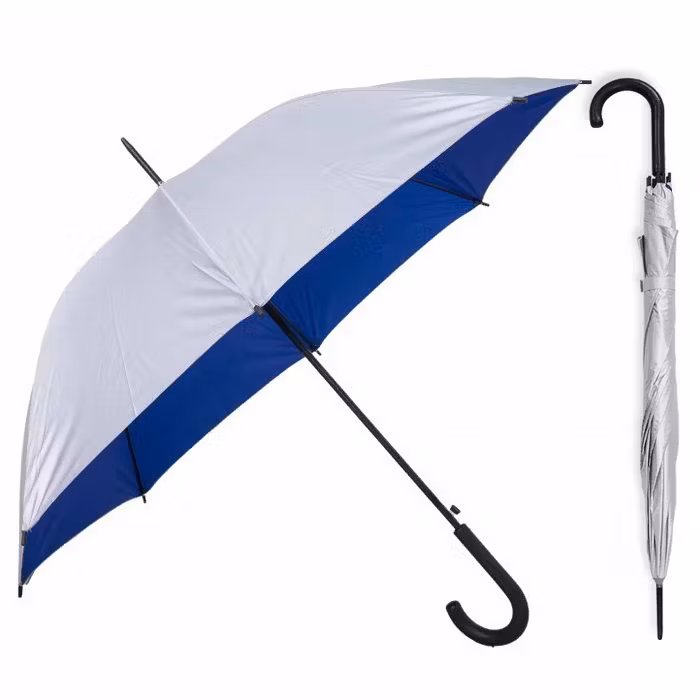 Classic J-Hook Umbrella (Silver Coating)