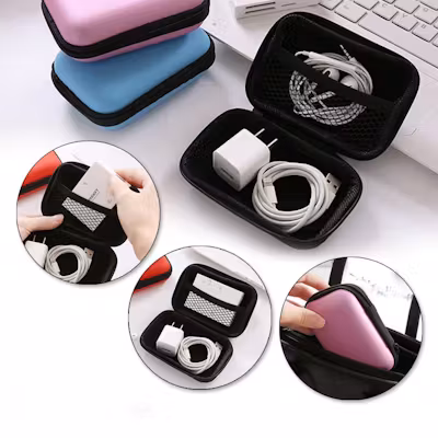 Cable Organizer Pouch Hard EVA - alternate view