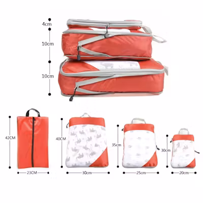 Compression Travel Packing Cube (4 Pcs) - alternate view
