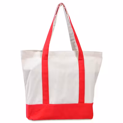 Coloured Canvas Boat Bag