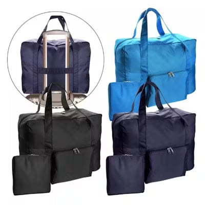 Lightweight Mono Foldable Travel Bag - alternate view