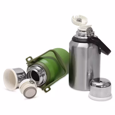 Camper Insulated Stainless Steel Vacuum Flask
