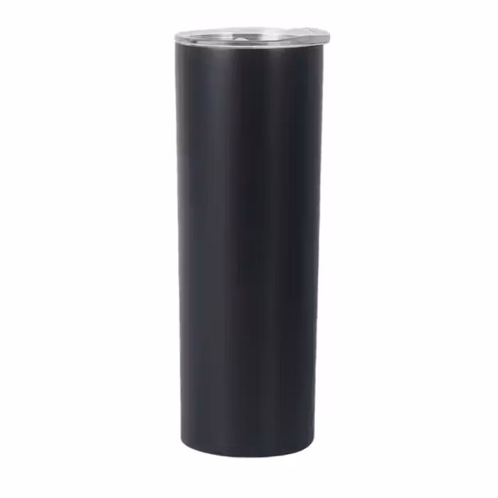 Skinny Stainless Steel Mug with Lid