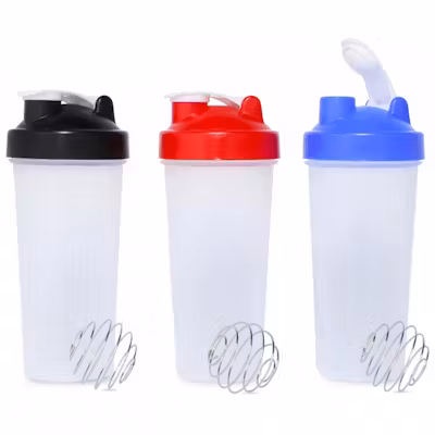 Premium Fitness Shaker Bottle 600ml