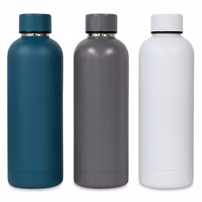 Solid Stainless Steel Vacuum Insulated Bottle