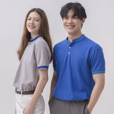 York Mandarin North Harbour Collar T-Shirt - alternate view