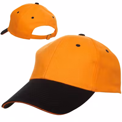 Dual Tone Cotton Baseball Cap