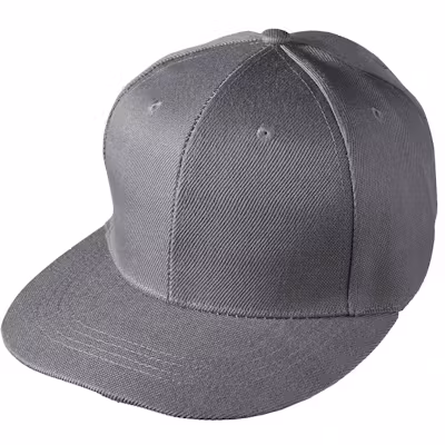 Snapback Cotton Cap (6 Panel) - alternate view