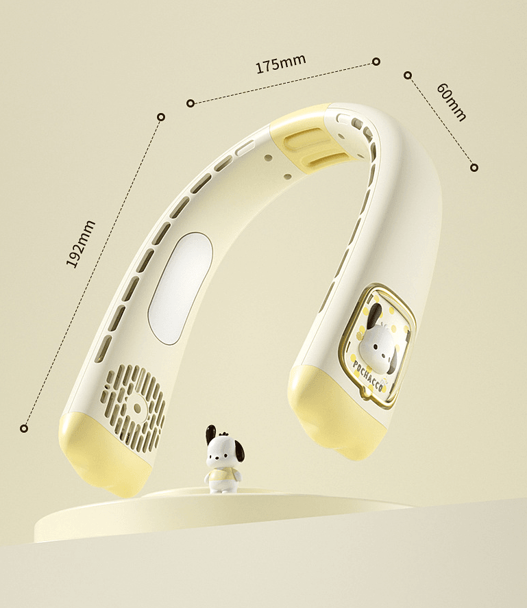Pochacco BreezeBand Neck Fan - alternate view